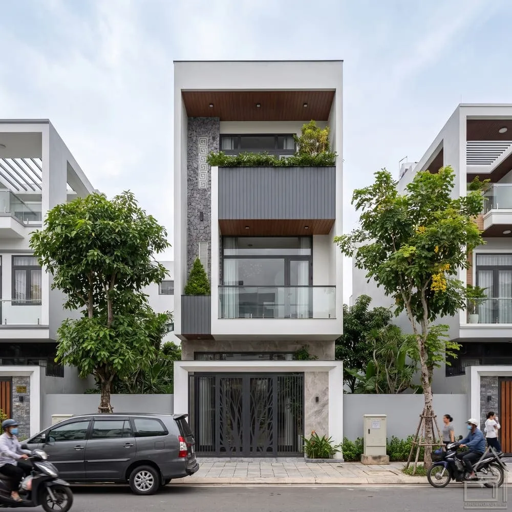 Nhà phố 3 tầng mặt tiền 5m — Hải Châu